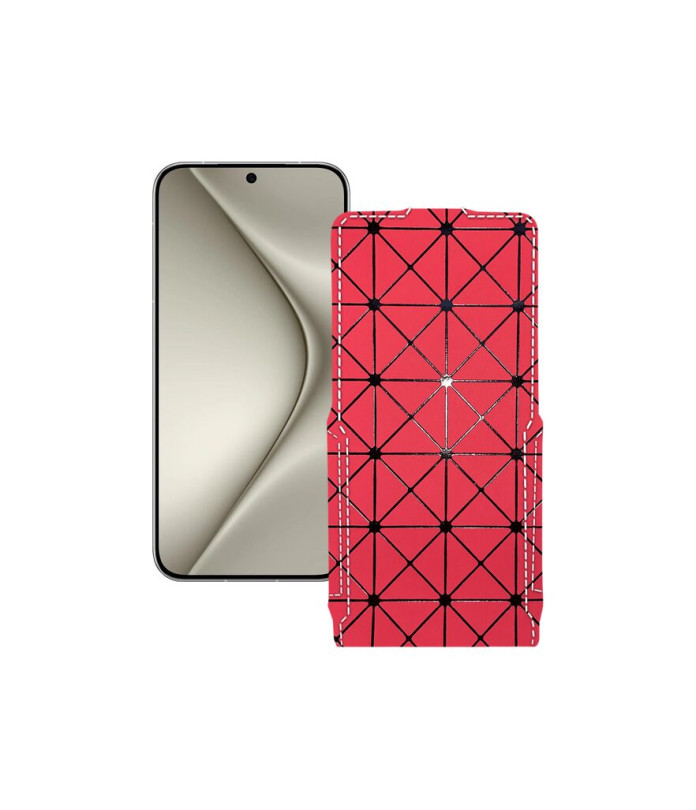 Чохол-флип з екошкіри для телефону Huawei Pura 70