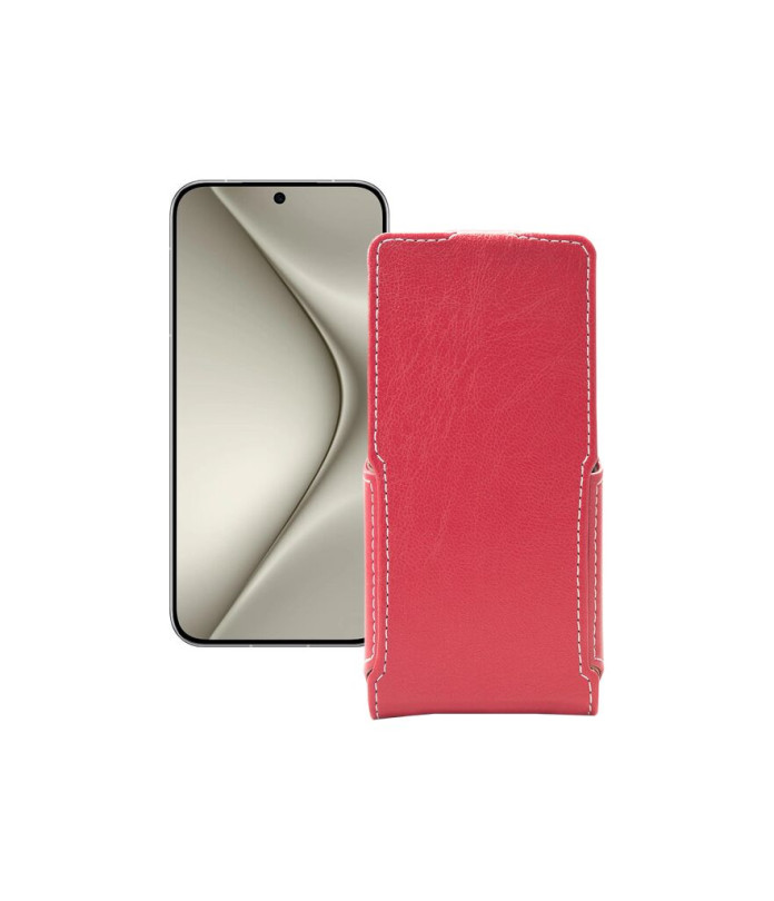 Чохол-флип з екошкіри для телефону Huawei Pura 70