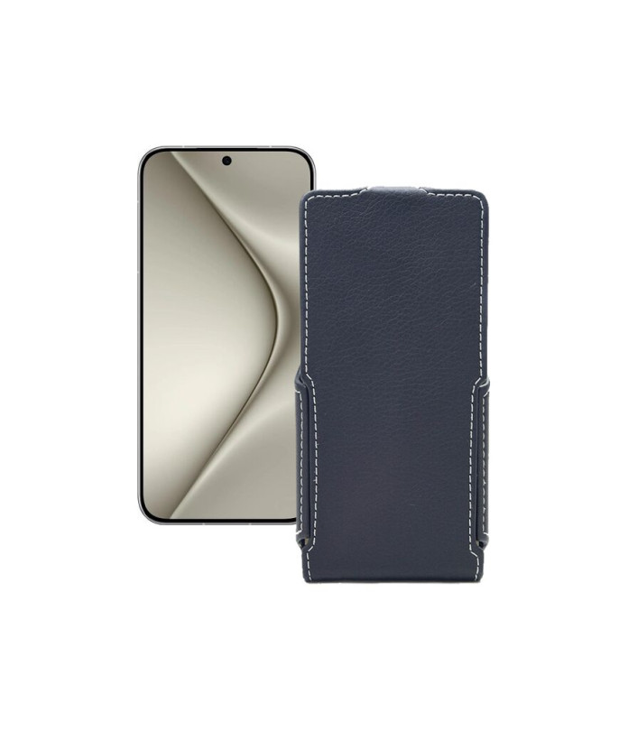 Чохол-флип з екошкіри для телефону Huawei Pura 70