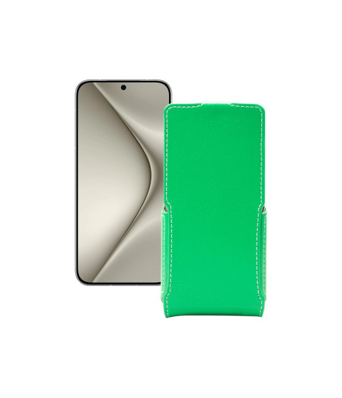 Чохол-флип з екошкіри для телефону Huawei Pura 70