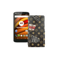 Чохол-флип з екошкіри для телефону Motorola Moto X Force (xt1580)