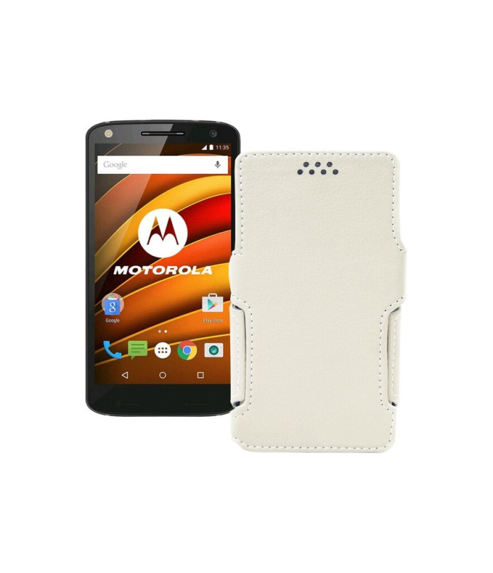 Чохол-книжка з екошкіри для телефону Motorola Moto X Force (xt1580)