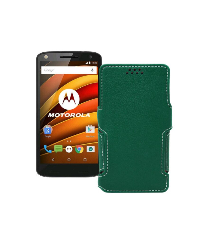 Чохол-книжка з екошкіри для телефону Motorola Moto X Force (xt1580)