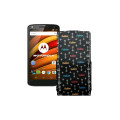 Чохол-флип з екошкіри для телефону Motorola Moto X Force (xt1580)