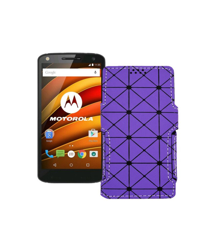 Чохол-книжка з екошкіри для телефону Motorola Moto X Force (xt1580)