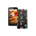 Чохол-флип з екошкіри для телефону Motorola Moto X Force (xt1580)