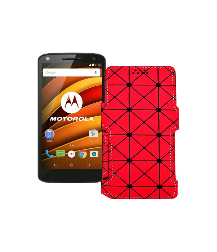 Чохол-книжка з екошкіри для телефону Motorola Moto X Force (xt1580)