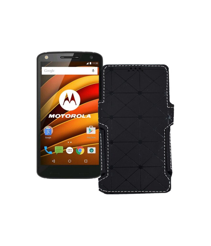 Чохол-книжка з екошкіри для телефону Motorola Moto X Force (xt1580)