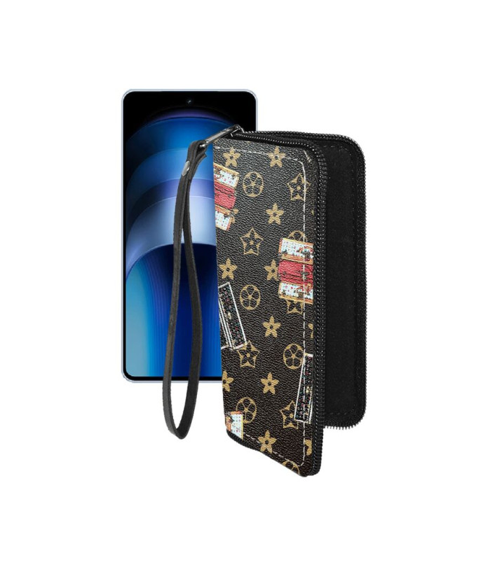 Чохол-гаманець з екошкіри для телефону Vivo iQOO Neo9