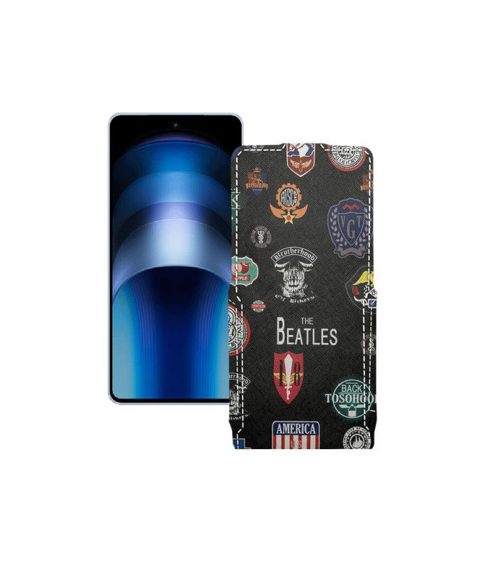 Чохол-флип з екошкіри для телефону Vivo iQOO Neo9