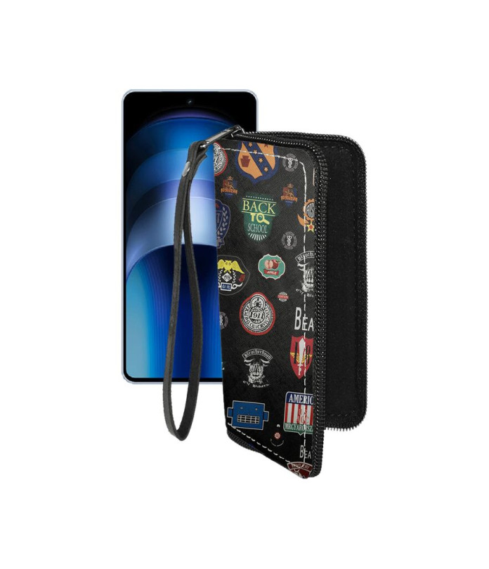 Чохол-гаманець з екошкіри для телефону Vivo iQOO Neo9