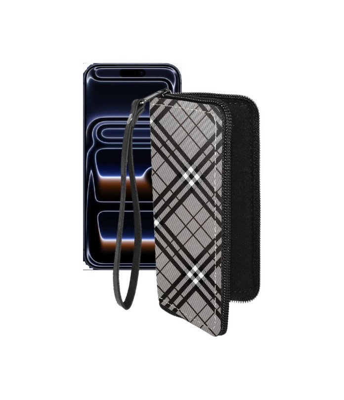 Чохол-гаманець з екошкіри для телефону Apple iPhone 17 Pro Max