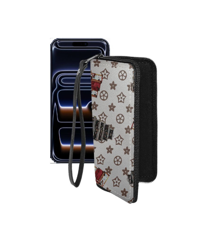 Чохол-гаманець з екошкіри для телефону Apple iPhone 17 Pro Max