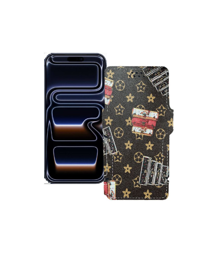 Чохол-книжка з екошкіри для телефону Apple iPhone 17 Pro Max