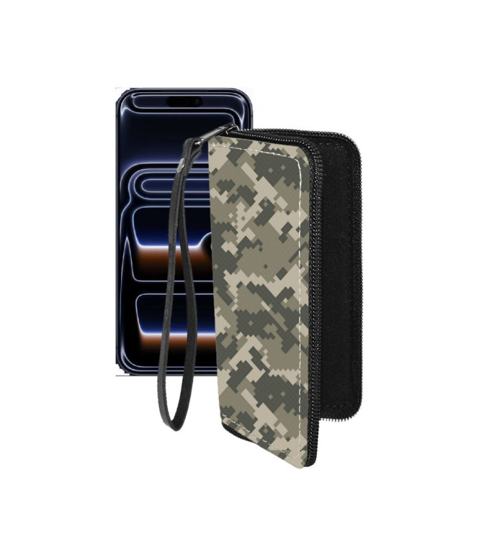 Чохол-гаманець з екошкіри для телефону Apple iPhone 17 Pro Max