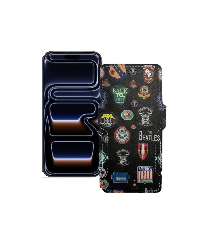 Чохол-книжка з екошкіри для телефону Apple iPhone 17 Pro Max