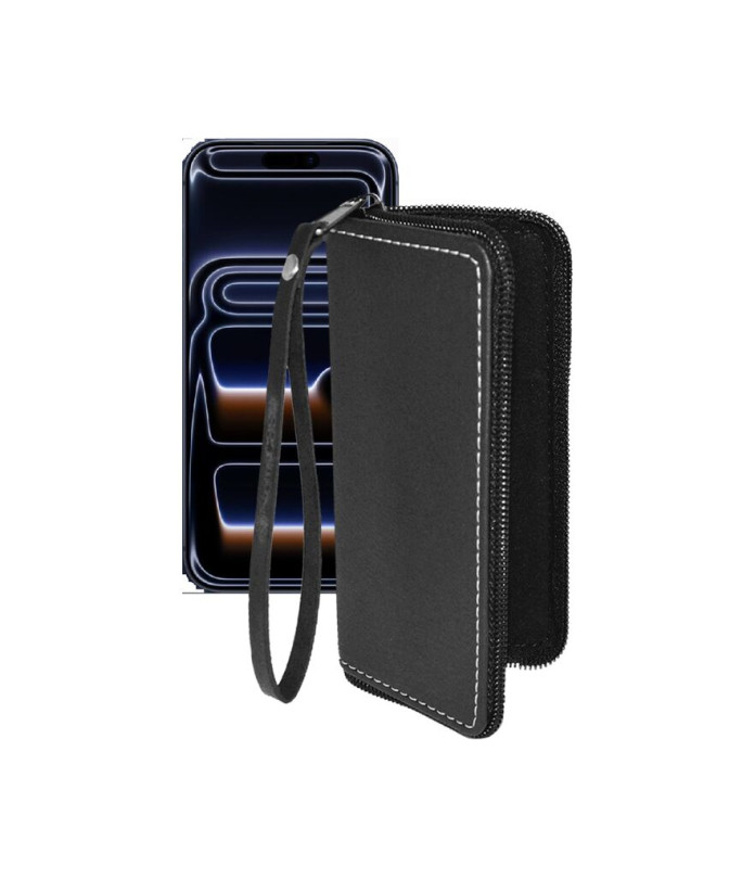 Чохол-гаманець з екошкіри для телефону Apple iPhone 17 Pro Max