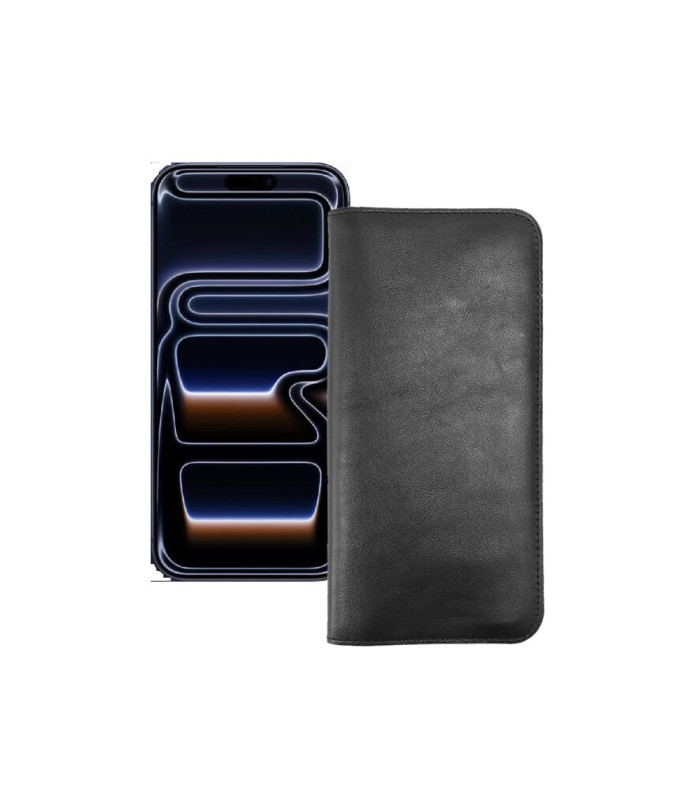 Портмоне з шкіри для телефону Apple iPhone 17 Pro Max