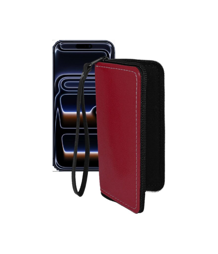 Чохол-гаманець з екошкіри для телефону Apple iPhone 17 Pro Max