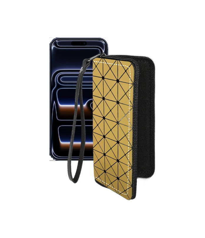 Чохол-гаманець з екошкіри для телефону Apple iPhone 17 Pro Max