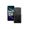 Чохол-флип з екошкіри для телефону Xiaomi Poco C51