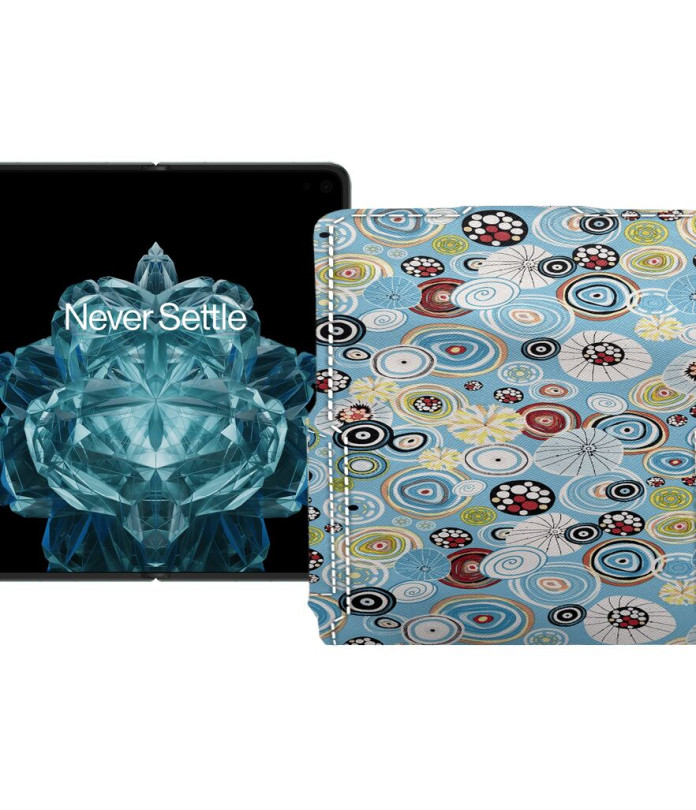 Чохол-флип з екошкіри для телефону OnePlus Open