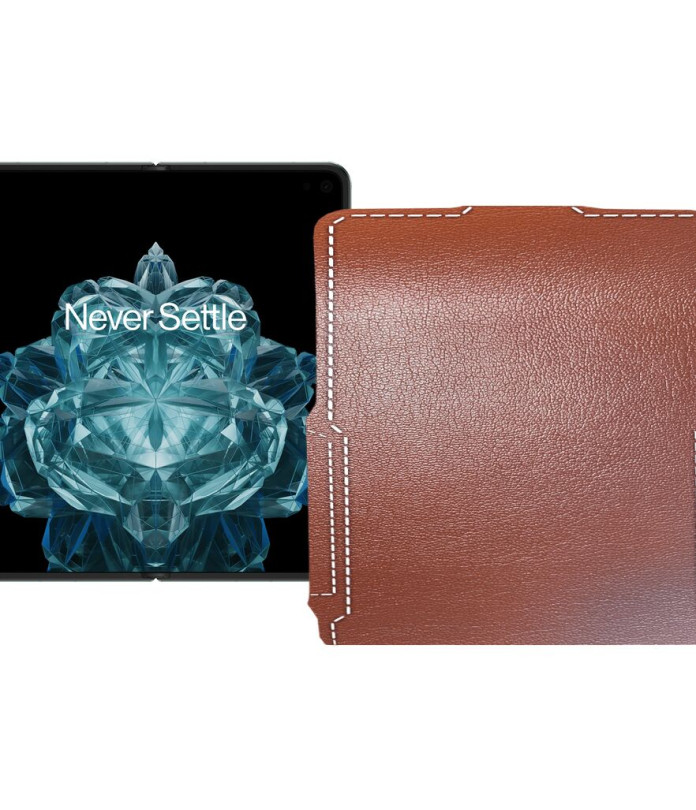 Чохол-флип з екошкіри для телефону OnePlus Open