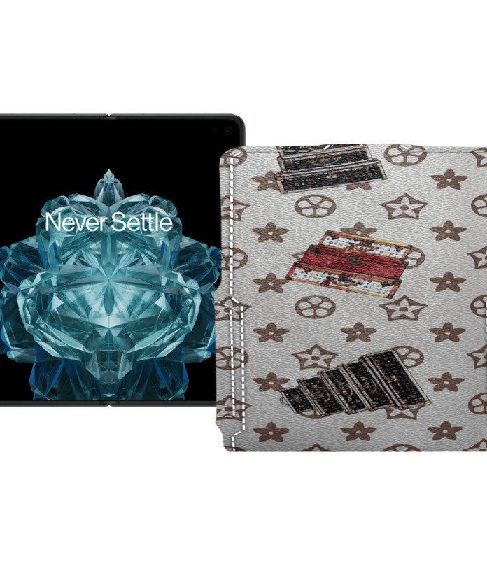 Чохол-флип з екошкіри для телефону OnePlus Open