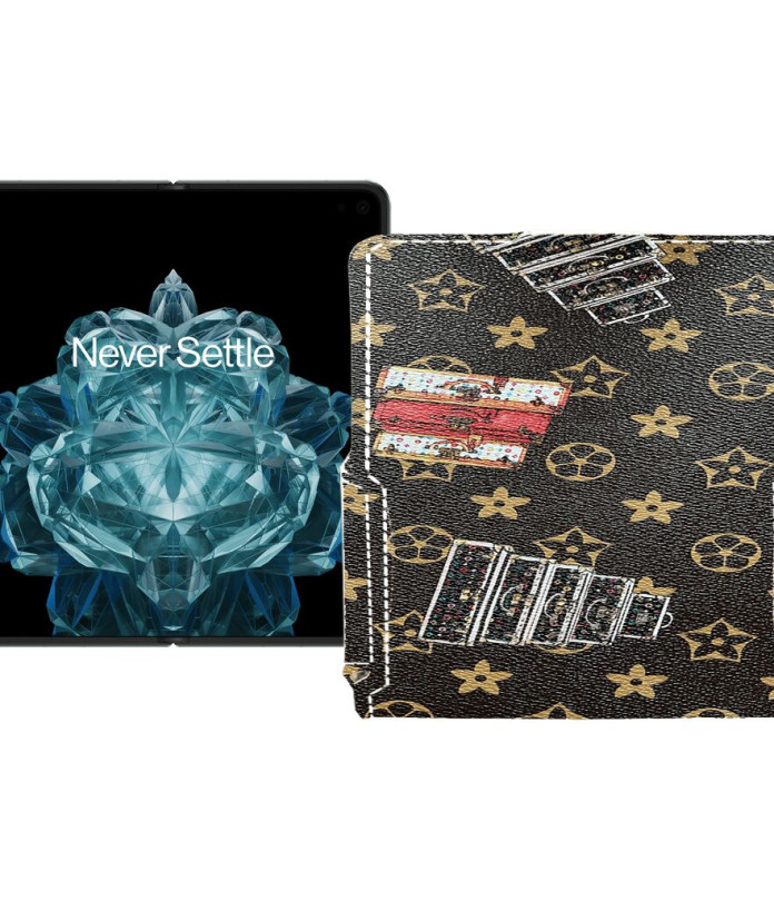 Чохол-флип з екошкіри для телефону OnePlus Open