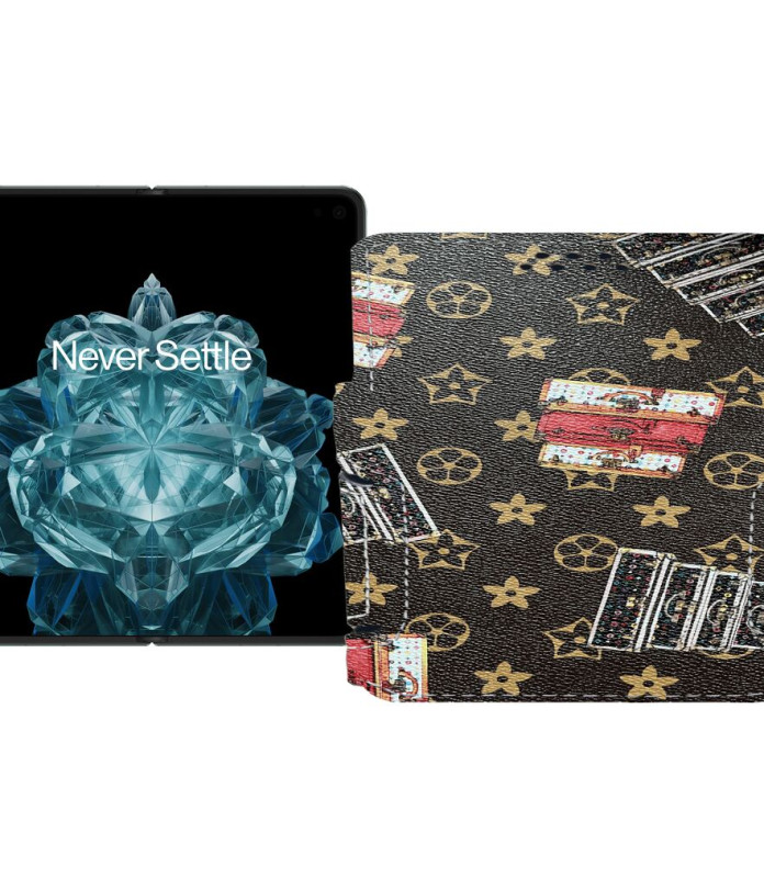Чохол-книжка з екошкіри для телефону OnePlus Open