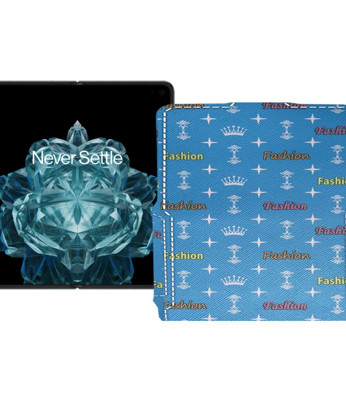 Чохол-флип з екошкіри для телефону OnePlus Open