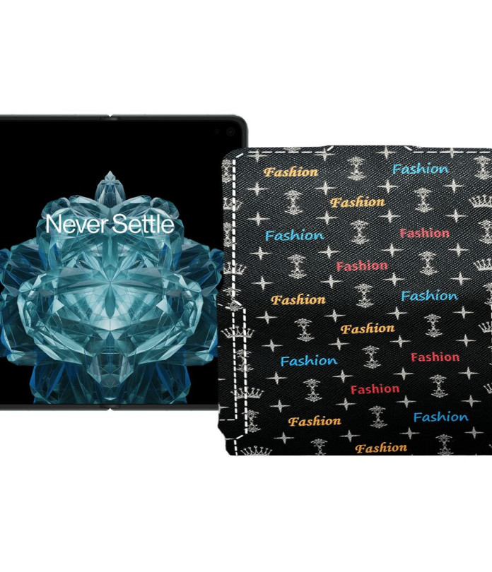 Чохол-флип з екошкіри для телефону OnePlus Open