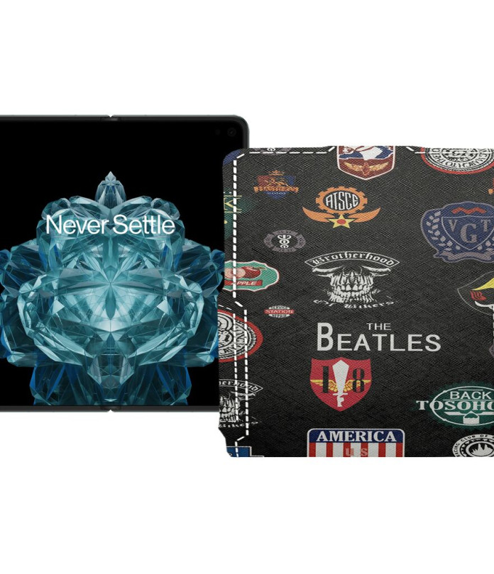 Чохол-флип з екошкіри для телефону OnePlus Open