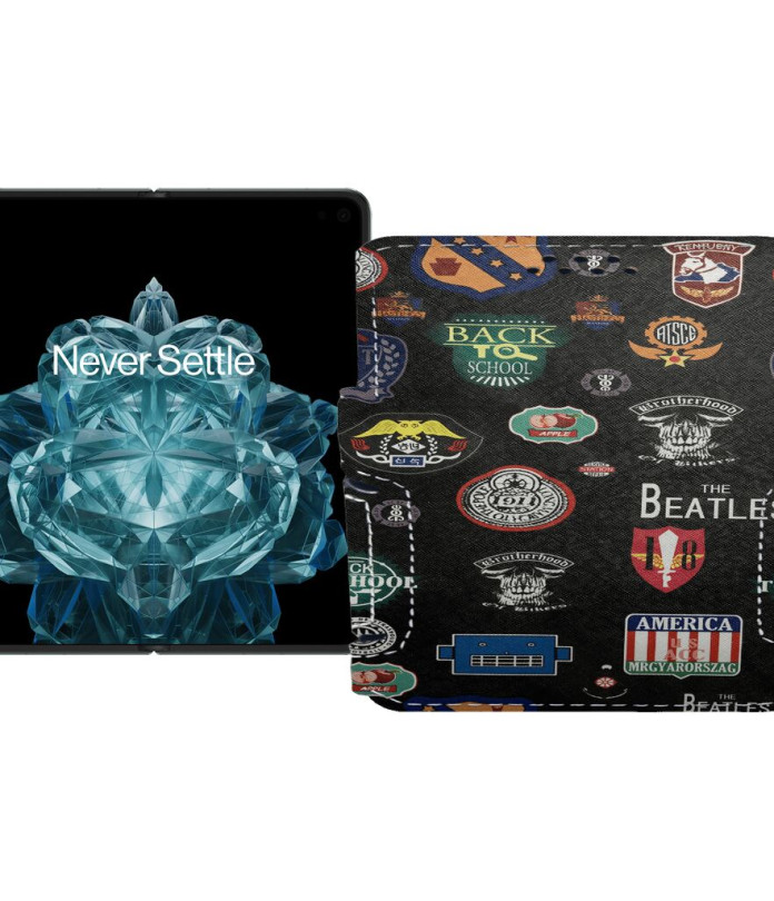 Чохол-книжка з екошкіри для телефону OnePlus Open