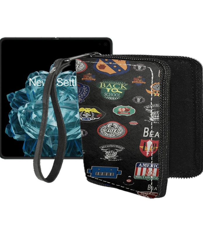 Чохол-гаманець з екошкіри для телефону OnePlus Open