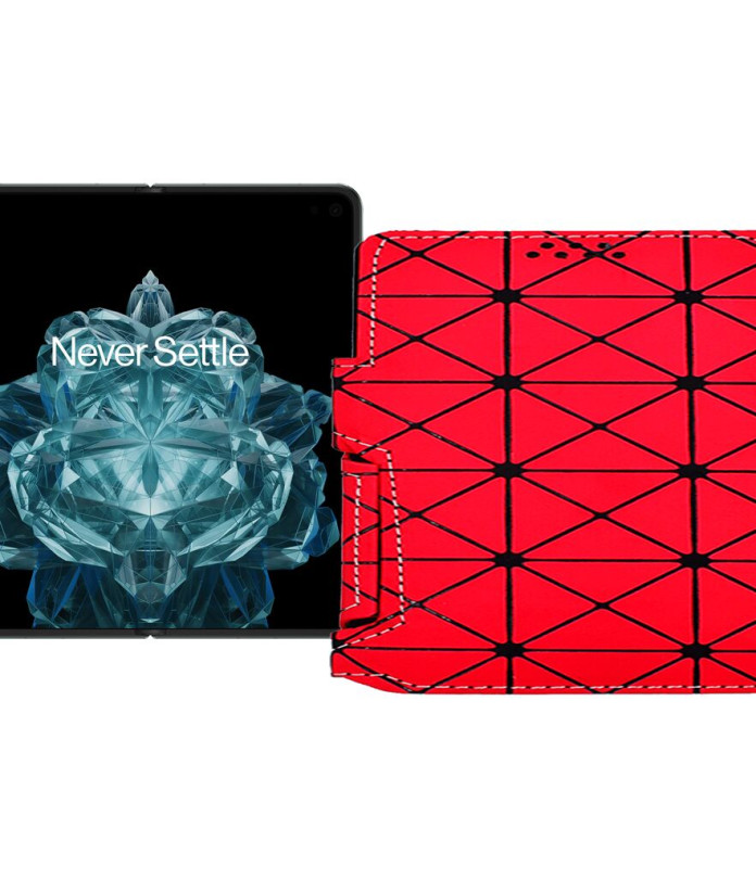 Чохол-книжка з екошкіри для телефону OnePlus Open