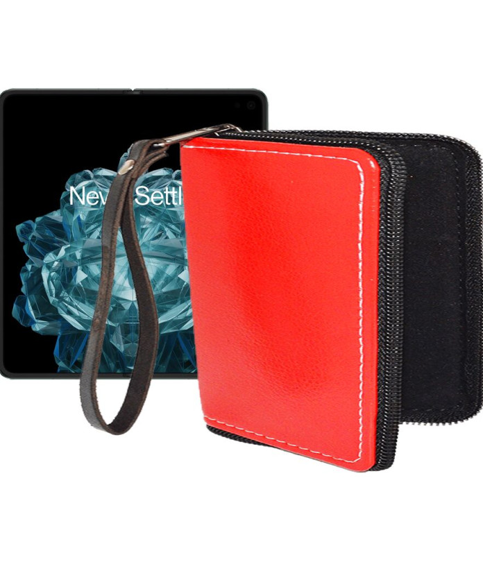 Чохол-гаманець з екошкіри для телефону OnePlus Open