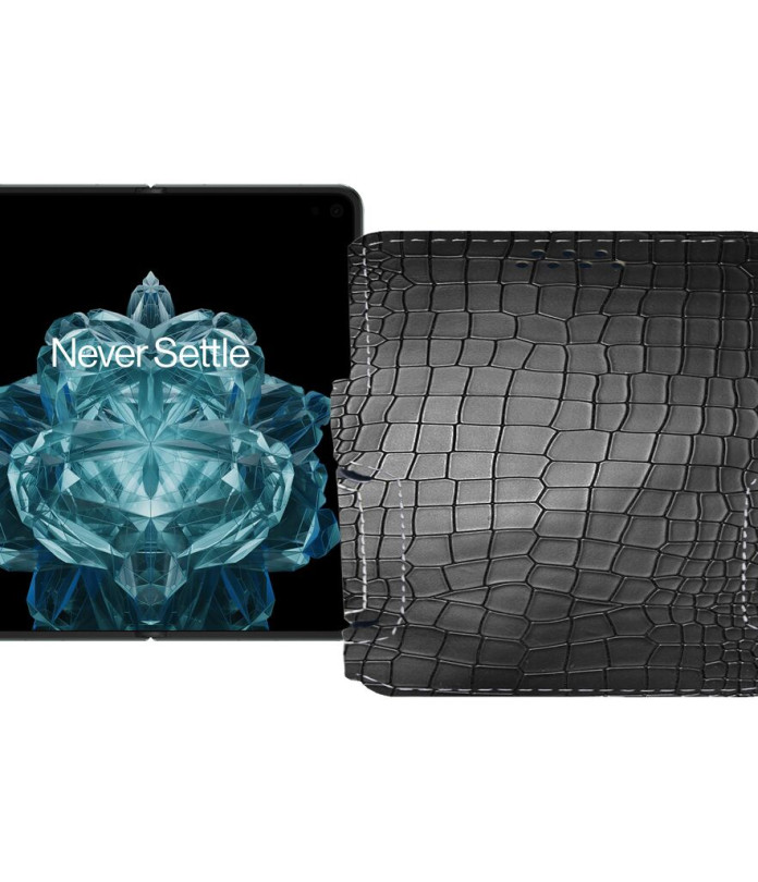 Чохол-книжка з екошкіри для телефону OnePlus Open