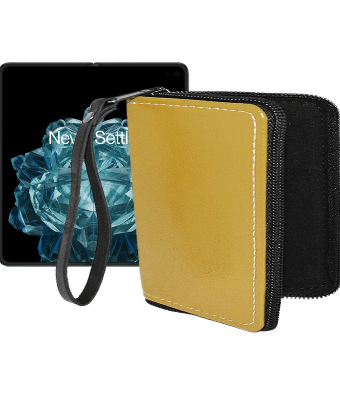 Чохол-гаманець з екошкіри для телефону OnePlus Open