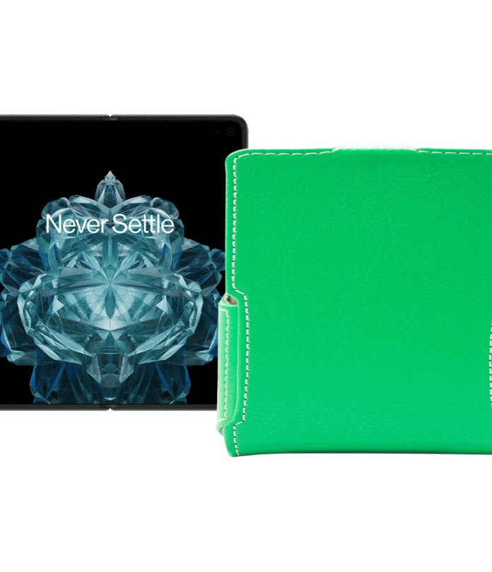 Чохол-флип з екошкіри для телефону OnePlus Open