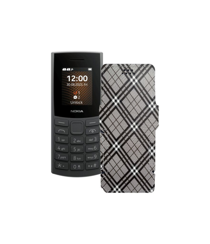 Чохол-книжка з екошкіри для телефону Nokia 106 2023