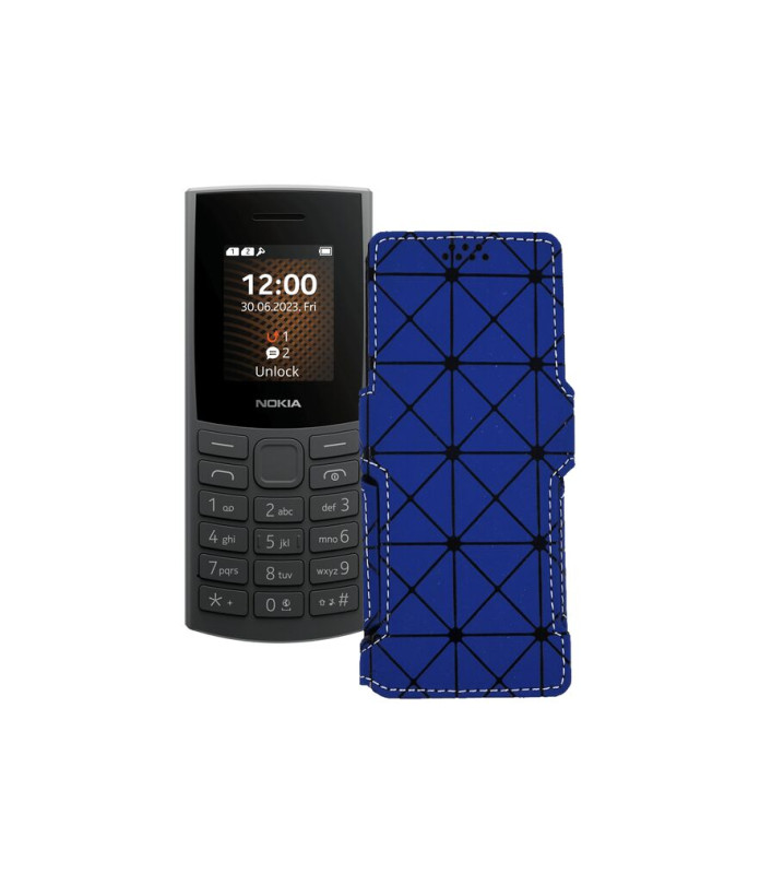 Чохол-книжка з екошкіри для телефону Nokia 106 2023