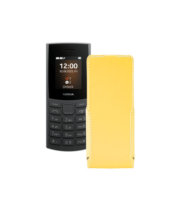 Чохол-флип з екошкіри для телефону Nokia 106 2023