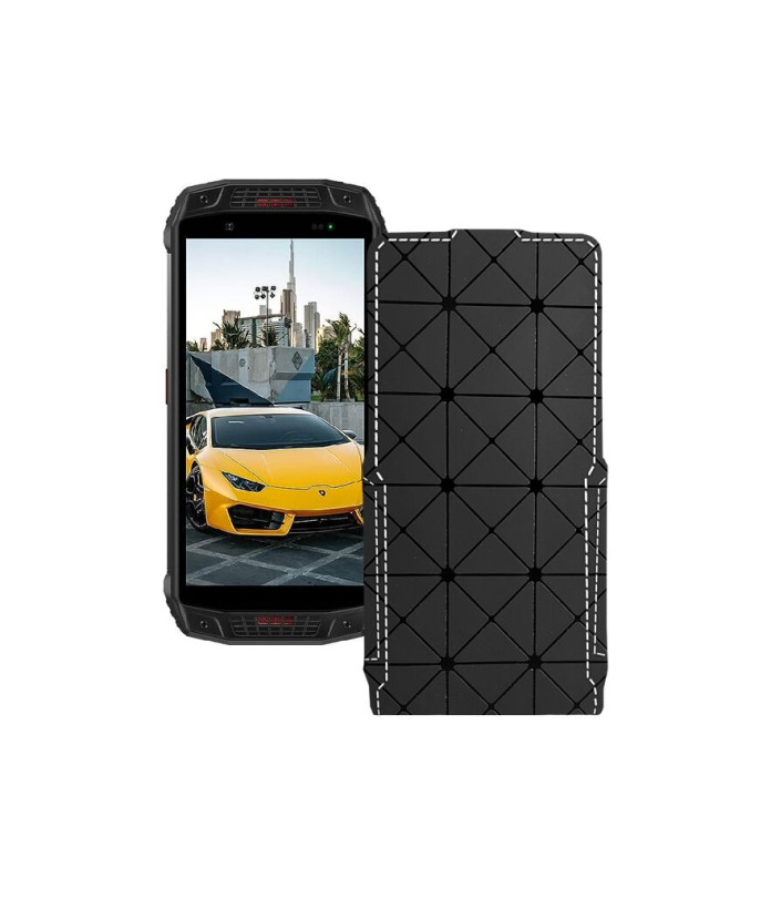 Чохол-флип з екошкіри для телефону Ulefone Armor 15