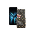 Чохол-флип з екошкіри для телефону Asus ROG Phone 3 ZS661KS