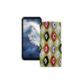 Чохол-флип з екошкіри для телефону Oukitel WP56