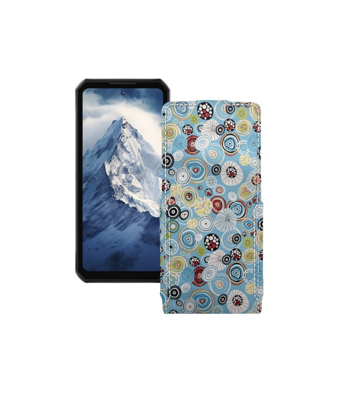 Чохол-флип з екошкіри для телефону Oukitel WP56