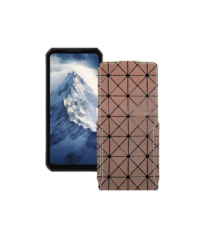 Чохол-флип з екошкіри для телефону Oukitel WP56