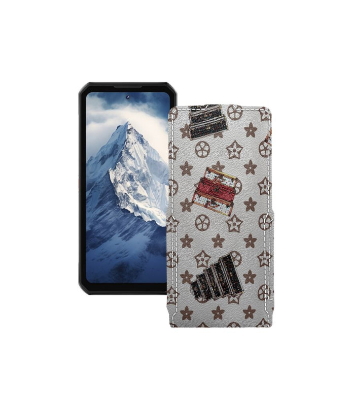 Чохол-флип з екошкіри для телефону Oukitel WP56