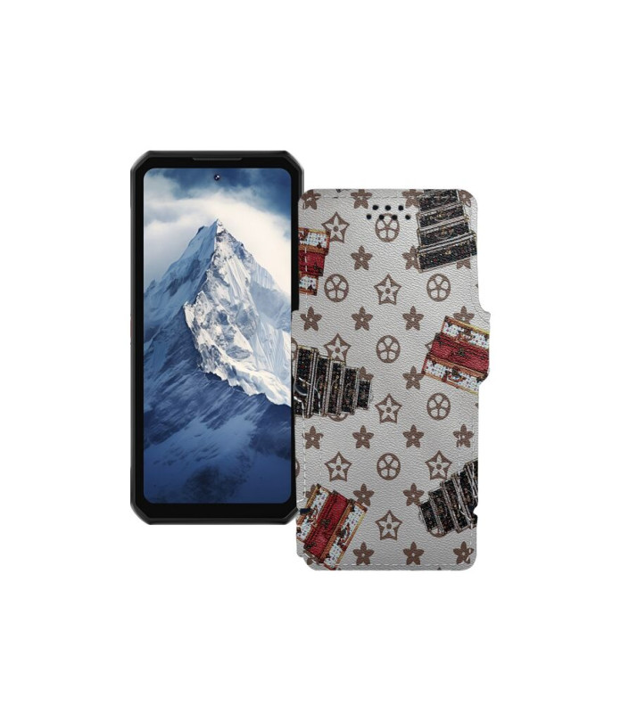 Чохол-книжка з екошкіри для телефону Oukitel WP56